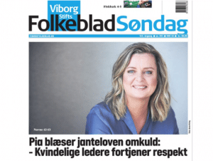 Viborg Folkeblad Søndag - Pia Grandelag - Drop Janteloven