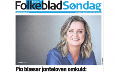 Pia Grandelag – et portræt i Viborg Folkeblad Søndag