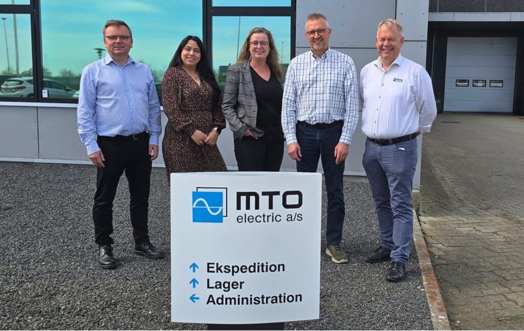 Pia og bestyrelsen i MTO electric A/S
